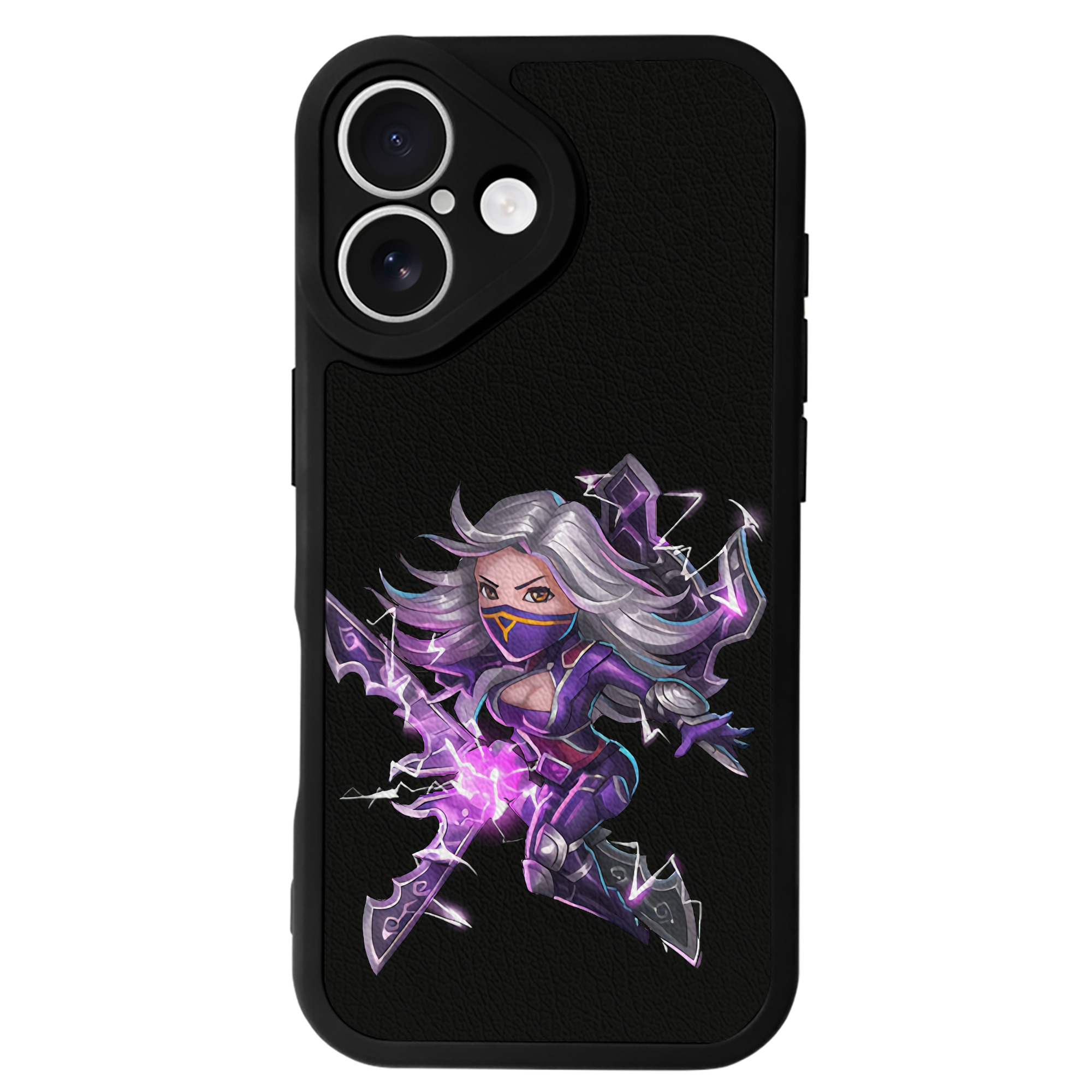 リーグ・オブ・レジェンド League of Legends LOL 【iPhone 16シリーズ対応】シリコンスマホケース（レザー調） 材質：シリコン